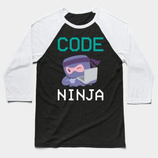 Code Ninja Software Engineer Developer Baseball T-Shirt